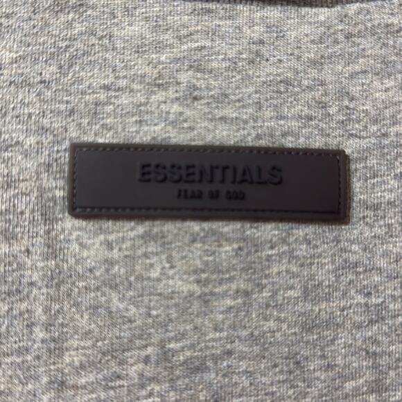 Essentials Fear of God 1977 Short Sleeve Shirt Gray Size Large - Picture 3 of 4